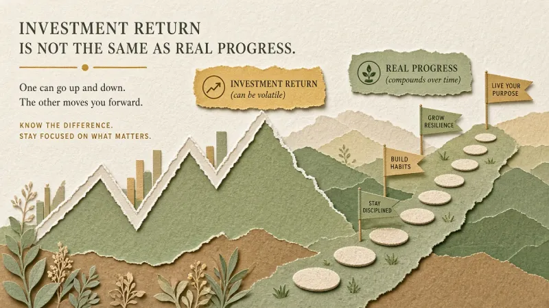 The Difference Between Return and Progress
