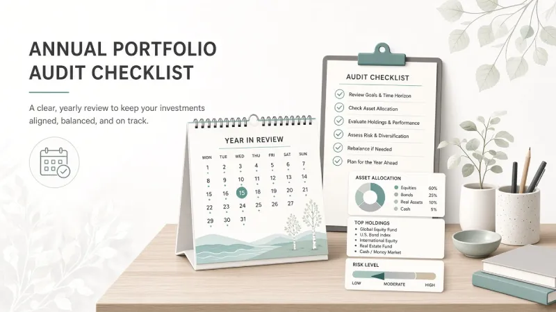 How to Audit Your Portfolio Once a Year
