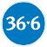 Pharmacy Chain 36.6 PJSC logo
