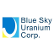 Blue Sky Uranium Corp. logo