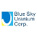 Blue Sky Uranium Corp. logo